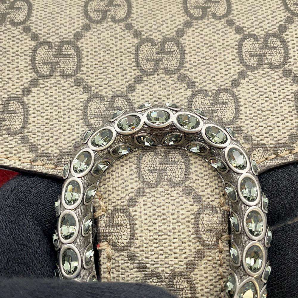 Gucci Chain Shoulder Bag Dionysus Velvet - Picture 11 of 12